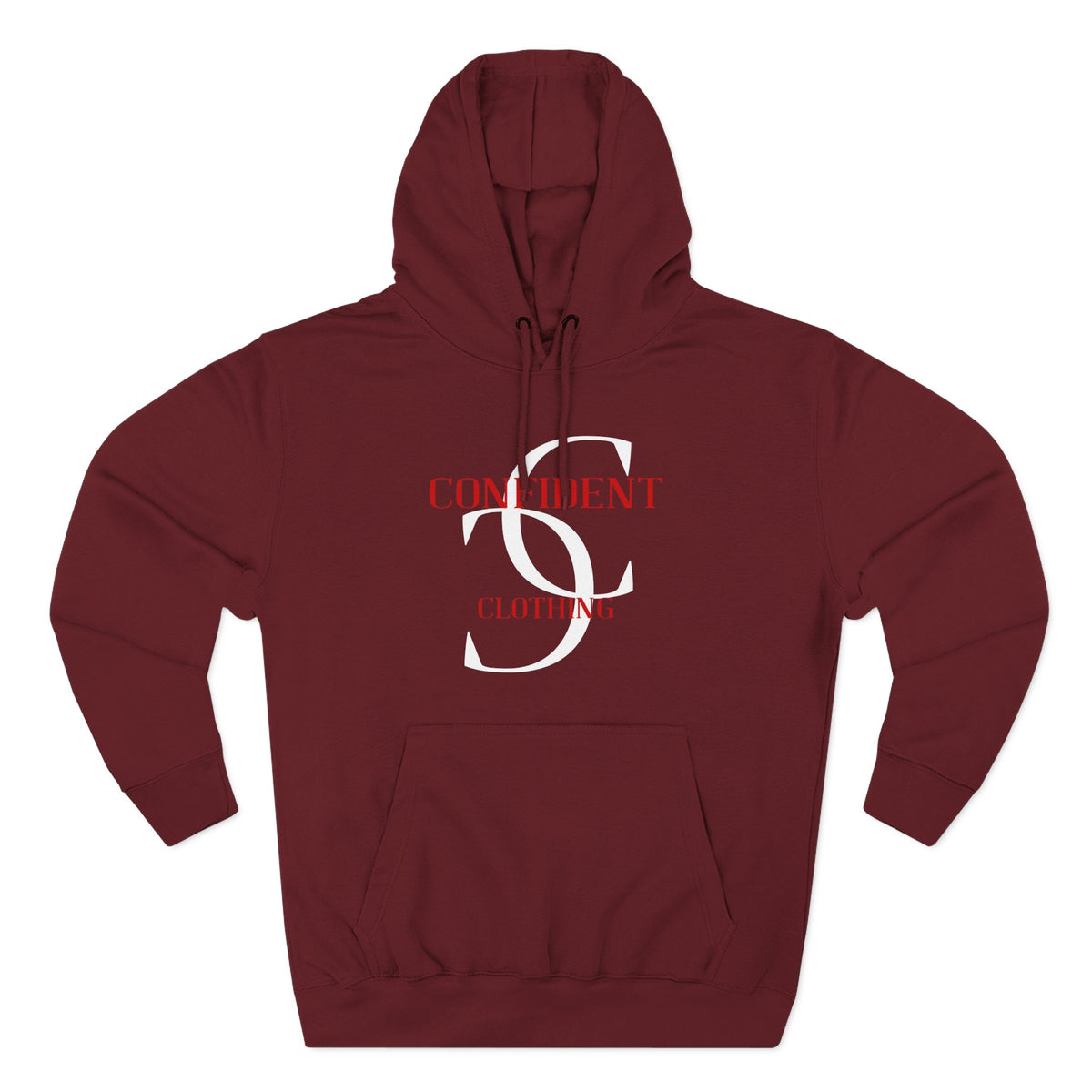 0.5 Confident Clothing Big Face Fleece Hoodie