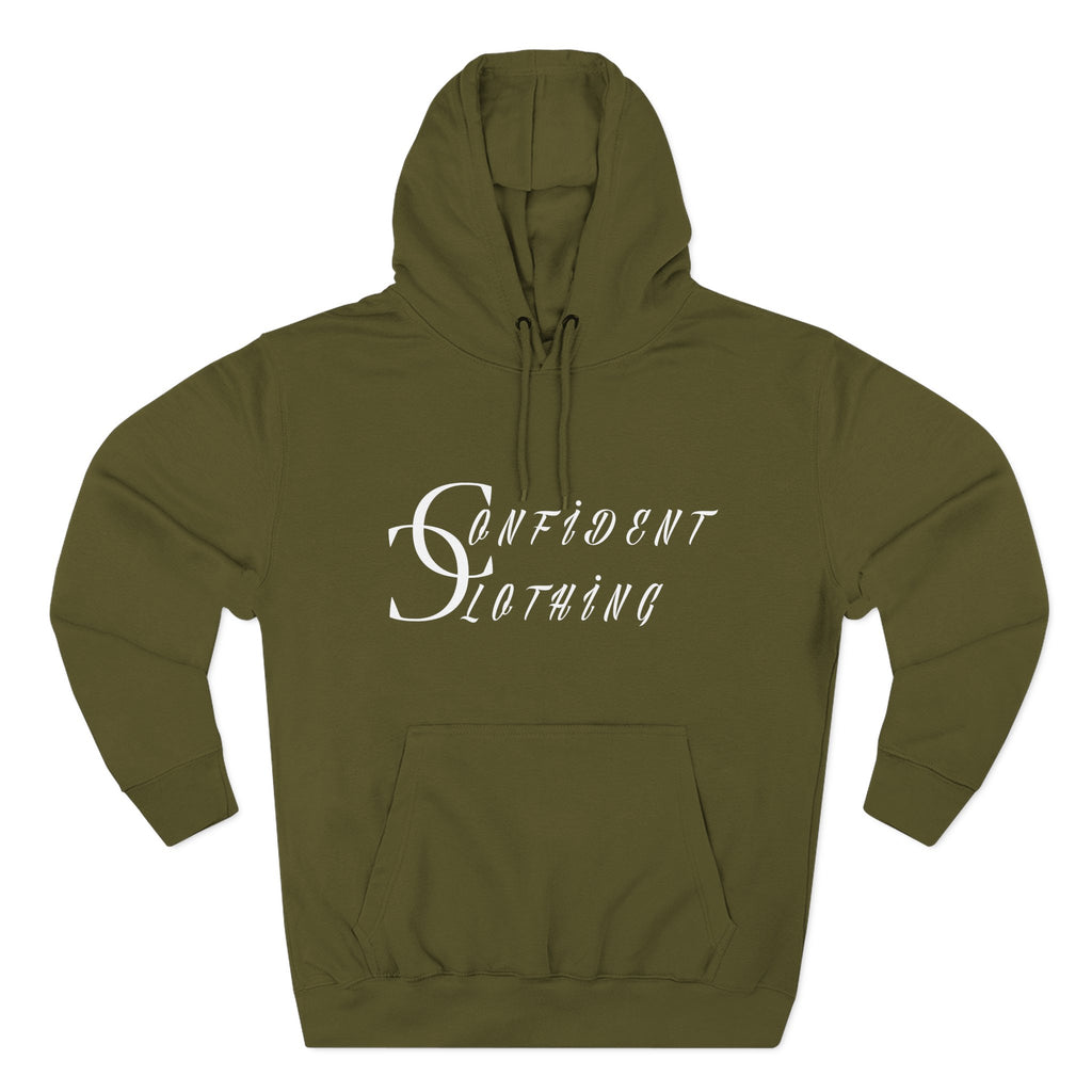 0.3 Confident Slaying Inspirational Fleece Hoodie
