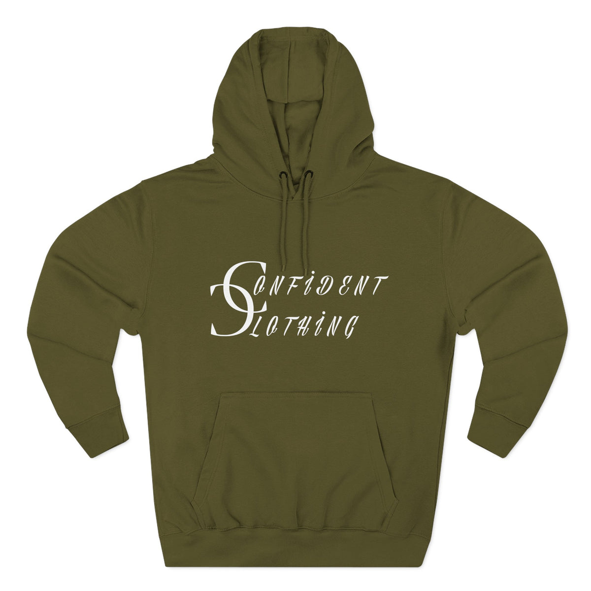 0.3 Confident Slaying Inspirational Fleece Hoodie