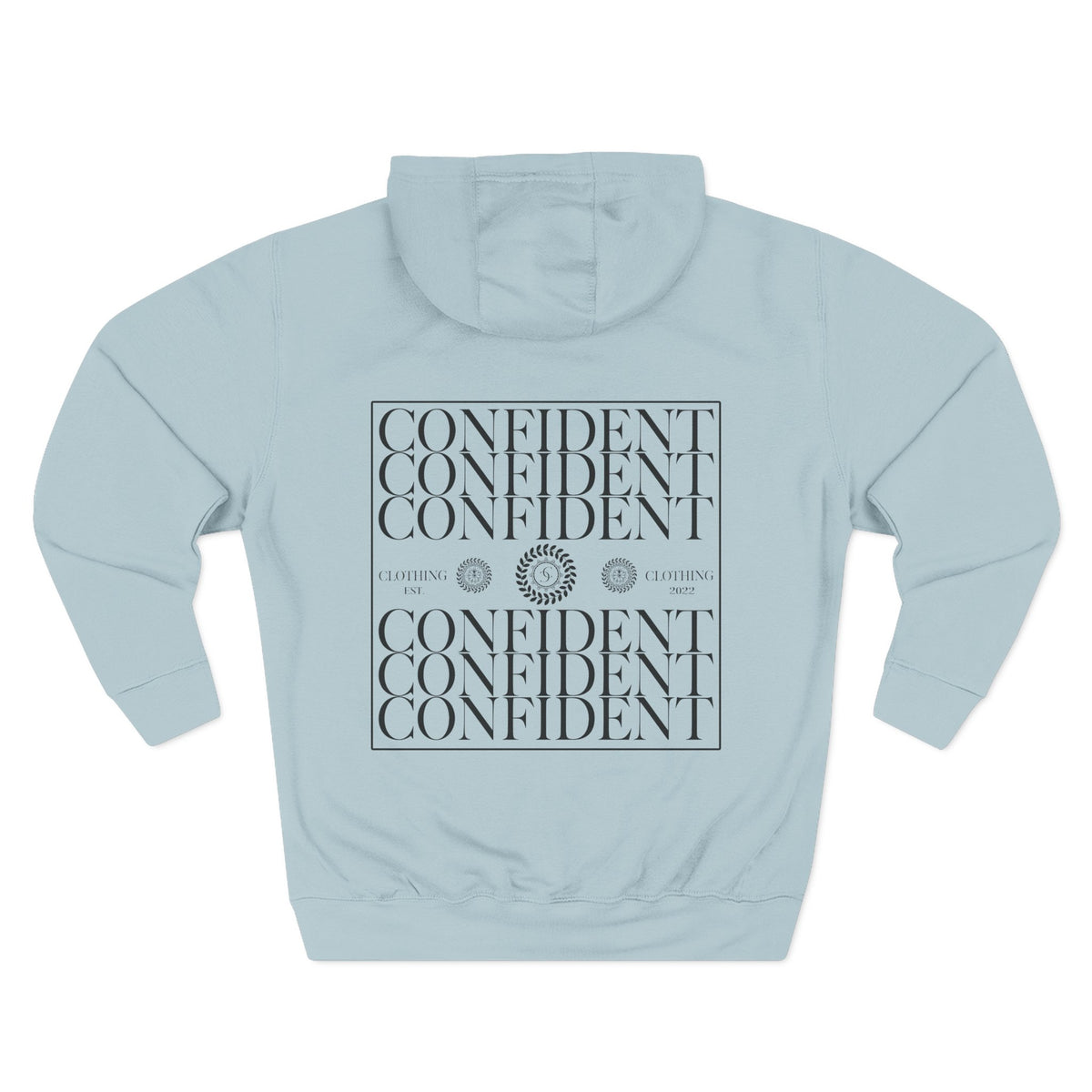 0.9 Confident Clothing Graphic Fleece Hoodie