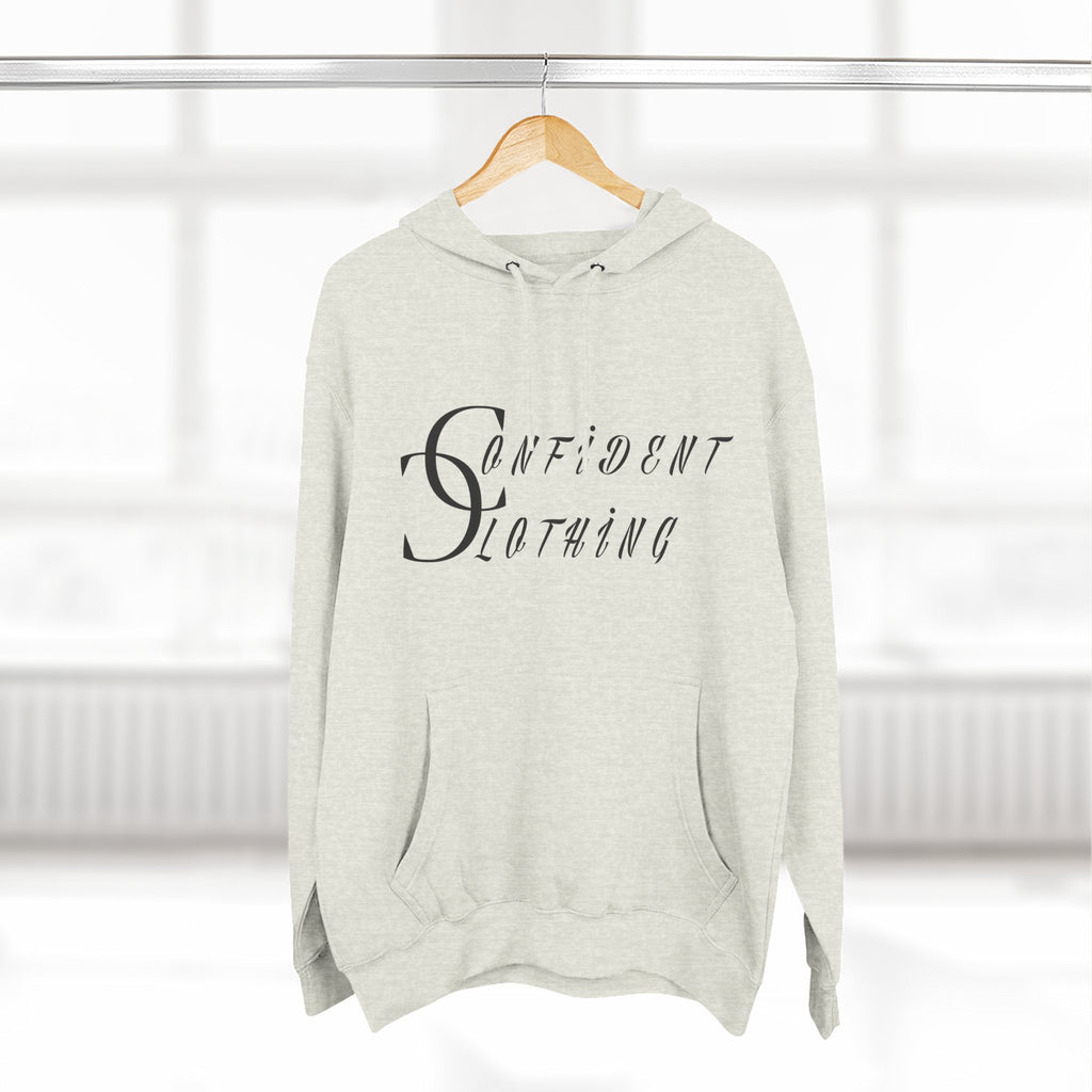 0.3 Confident Slaying Inspirational Fleece Hoodie