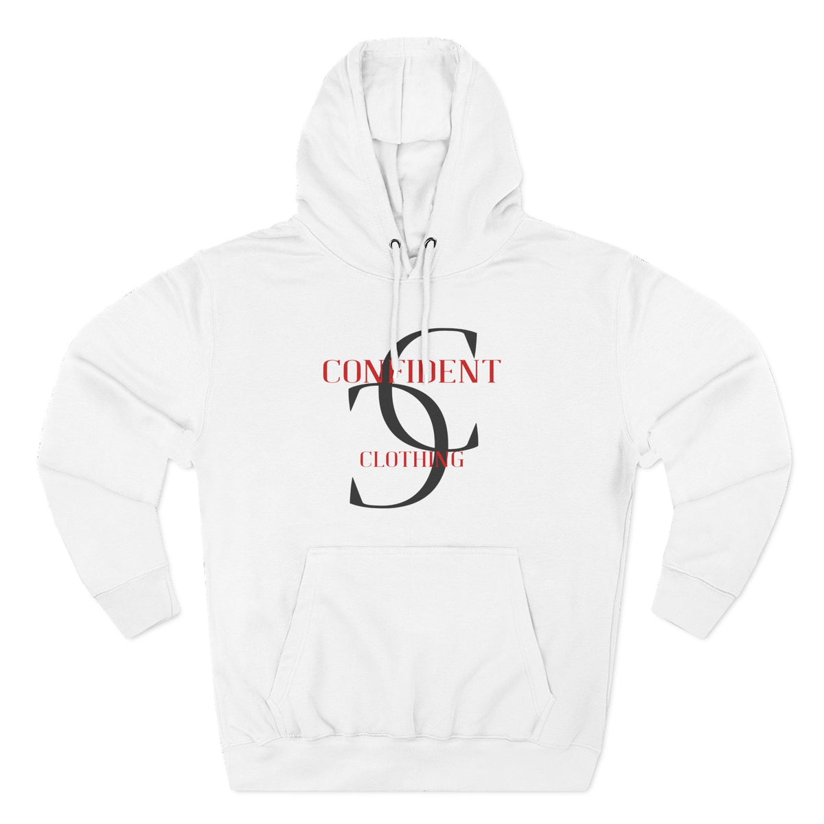 0.5 Confident Clothing Big Face Fleece Hoodie