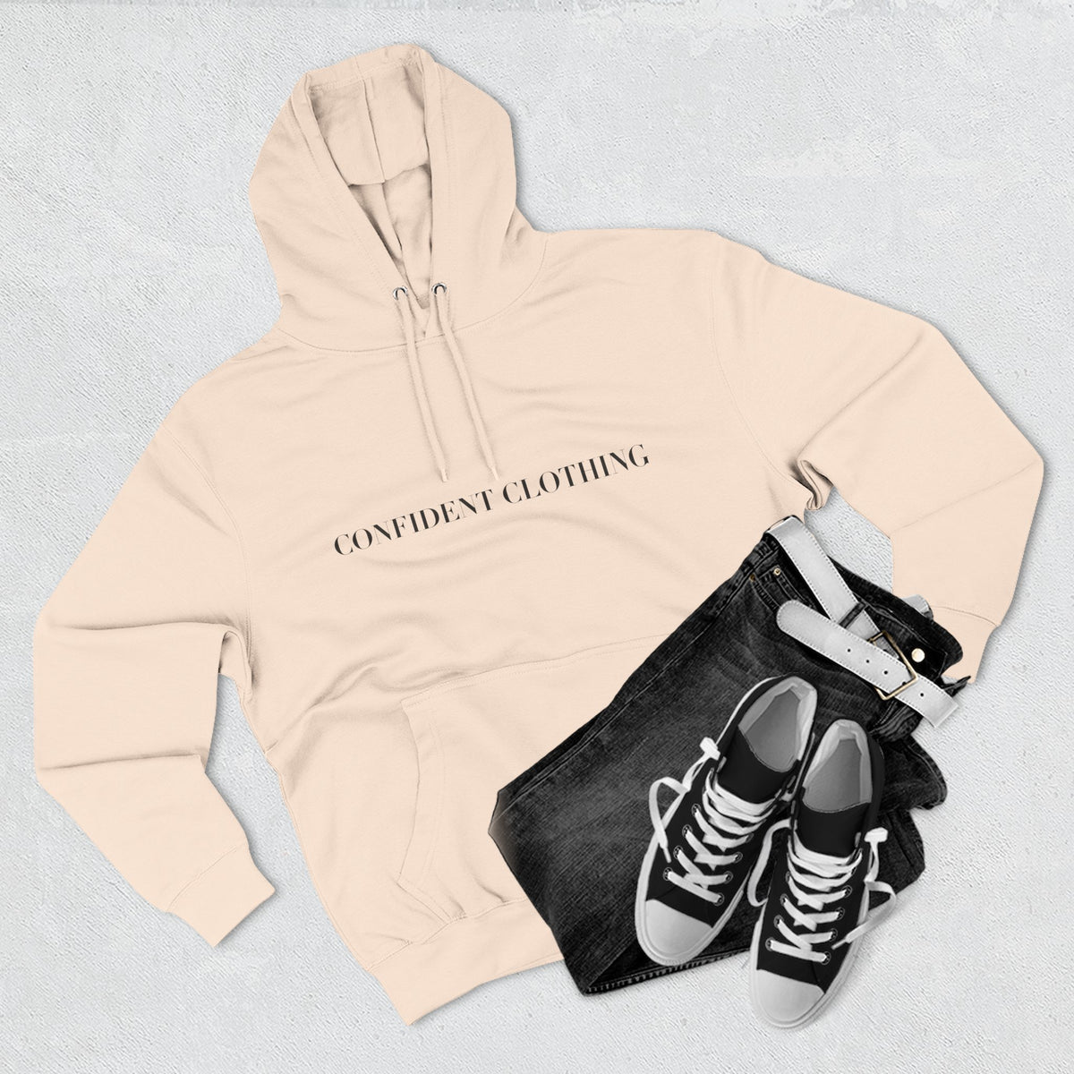 0.8 Confidence Clothing Fleece Hoodie