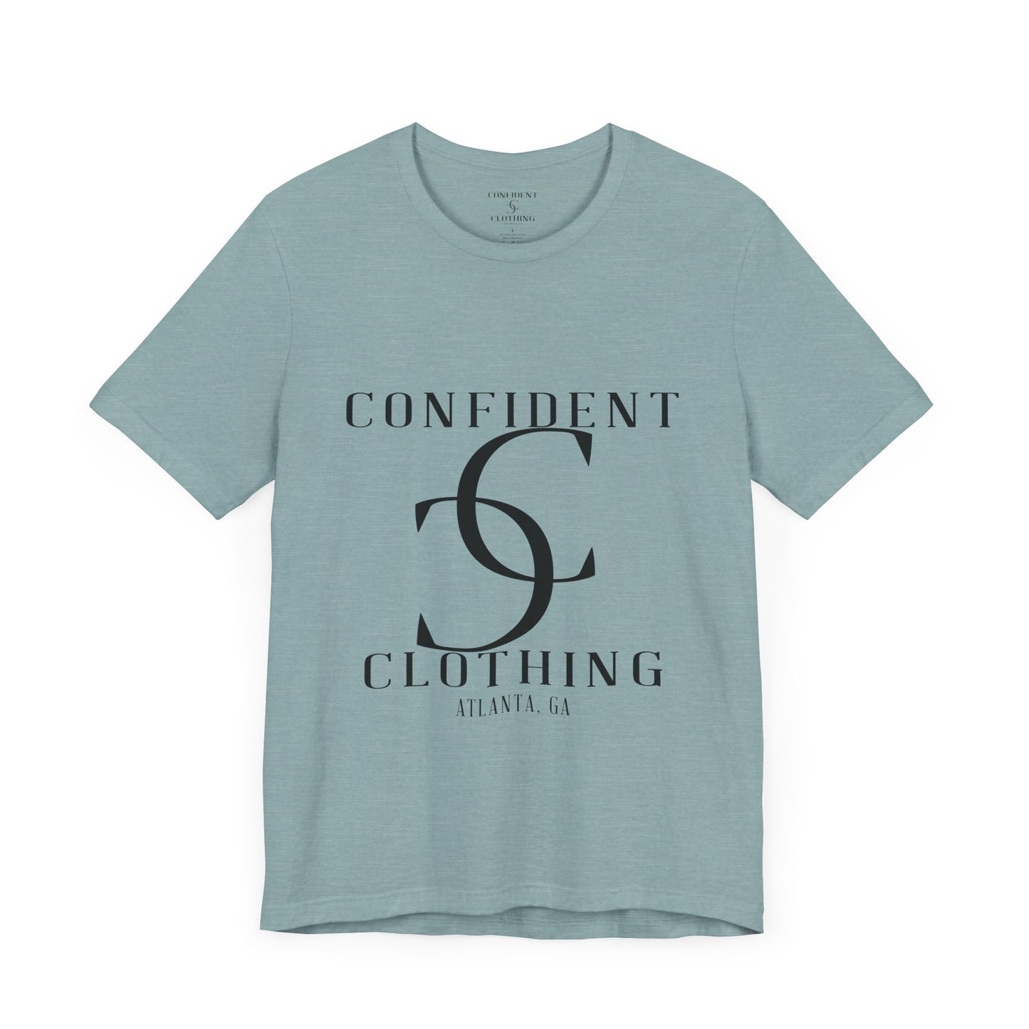 cc (Unisex) Confident Clothing Luxury Jersey Short Sleeve Tee (mustard)