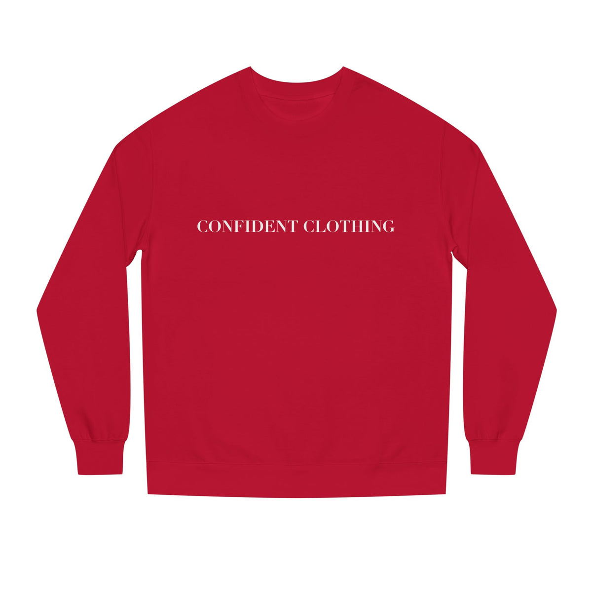 0.8 Confident Clothing Unisex Crew Neck Sweatshirt