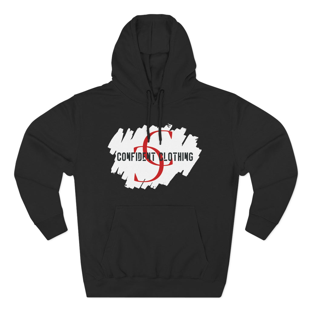 1.8 Confident Clothing Logo Fleece Hoodie