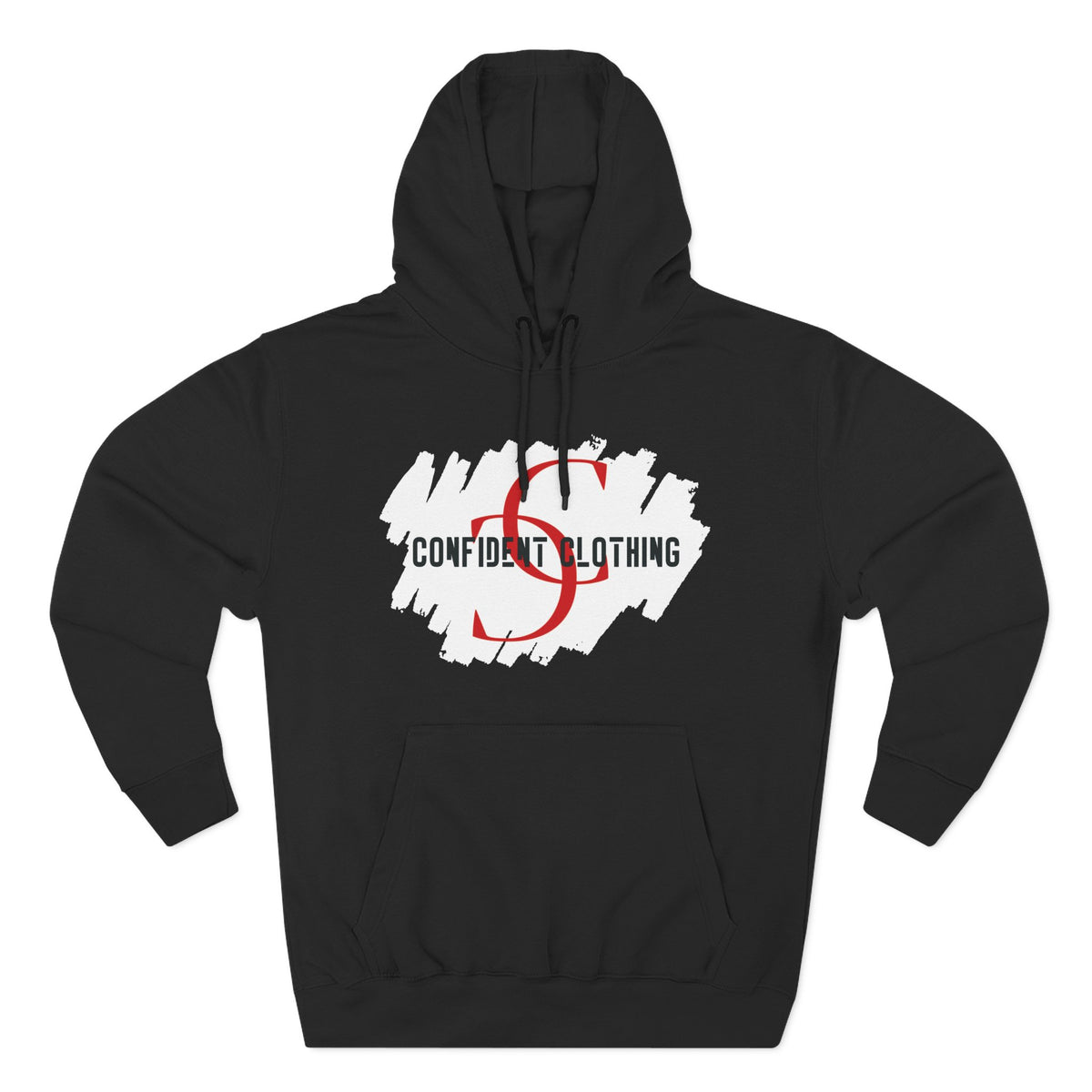 1.8 Confident Clothing Logo Fleece Hoodie
