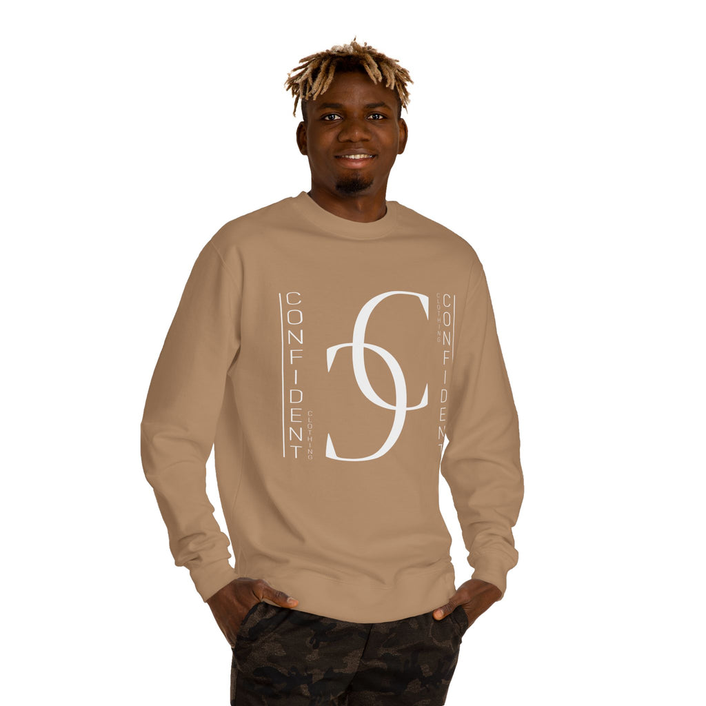 0.2 Confident Clothing Unisex Crew Neck Sweatshirt