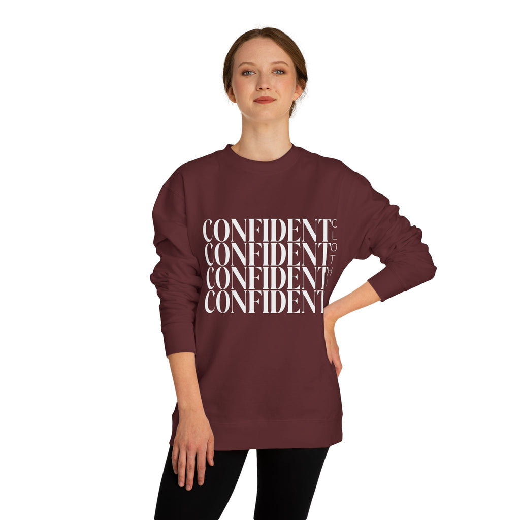 2.2 Confident Clothing Unisex Crew Neck Sweatshirt