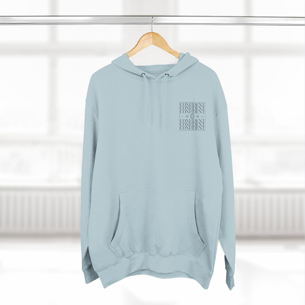 0.9 Confident Clothing Graphic Fleece Hoodie