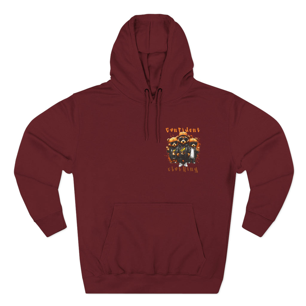 Confident Clothing Raccoon Crew Fleece Hoodie