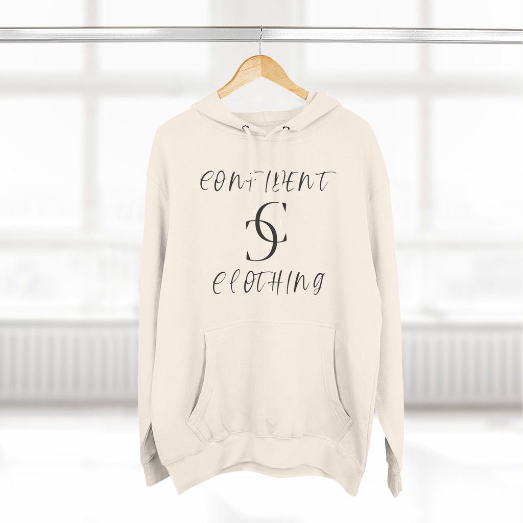0.4 Confident Slaying Inspirational Fleece Hoodie