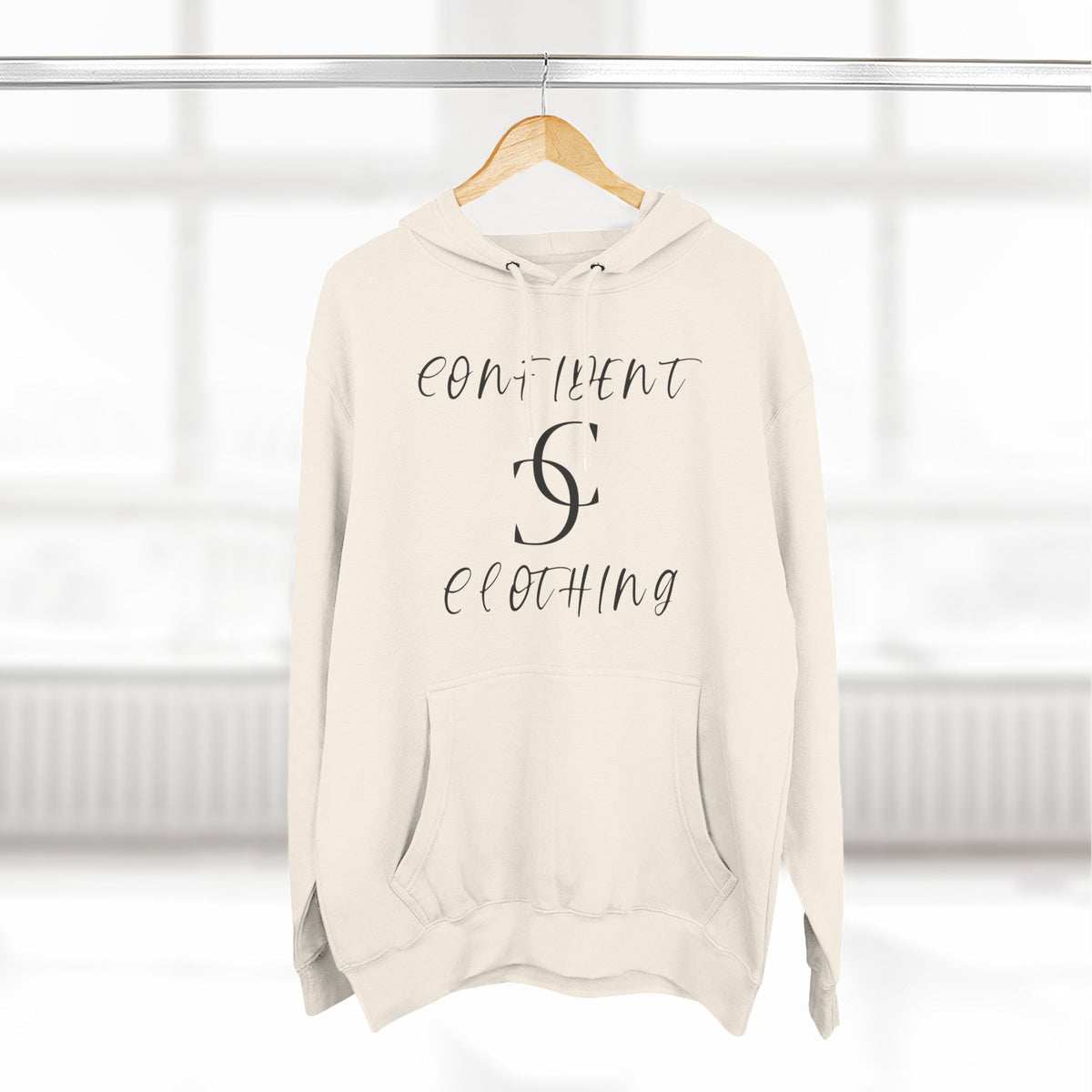 0.4 Confident Slaying Inspirational Fleece Hoodie