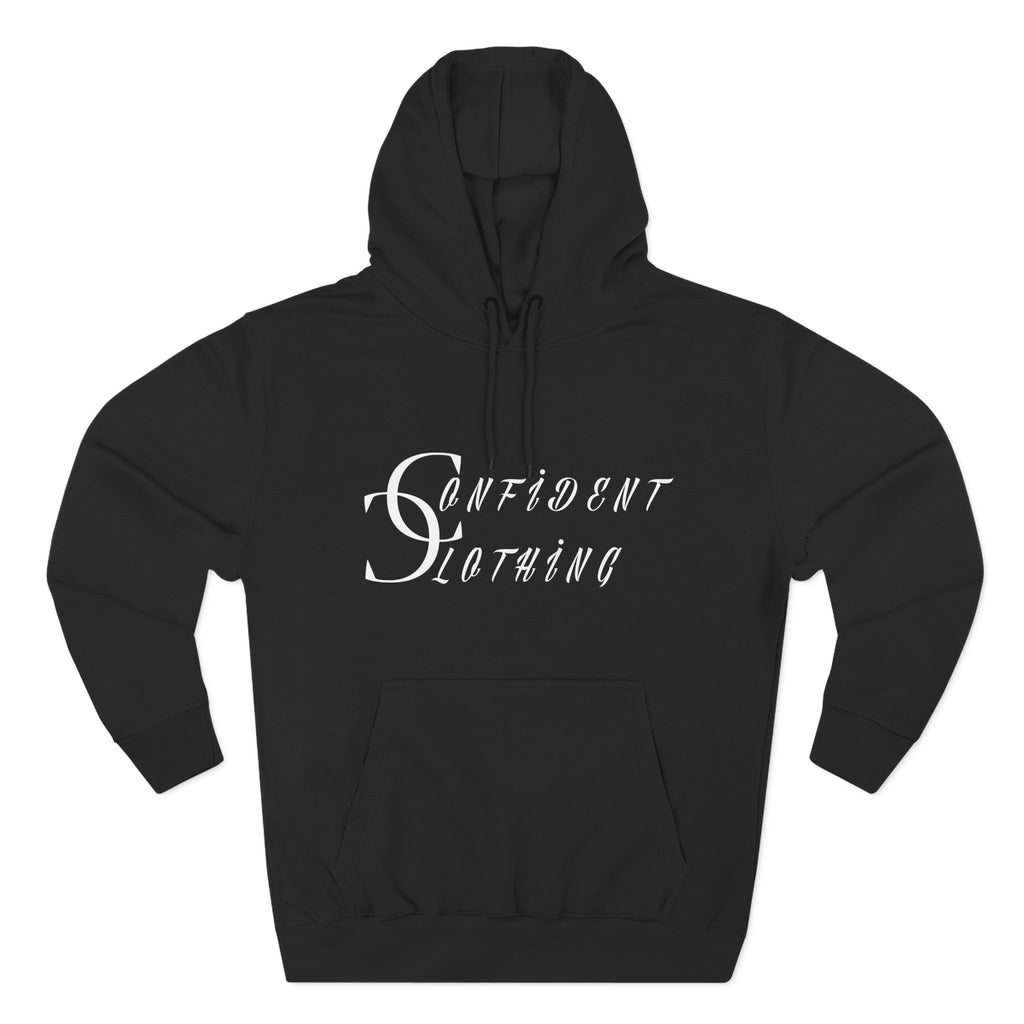 0.3 Confident Slaying Inspirational Fleece Hoodie