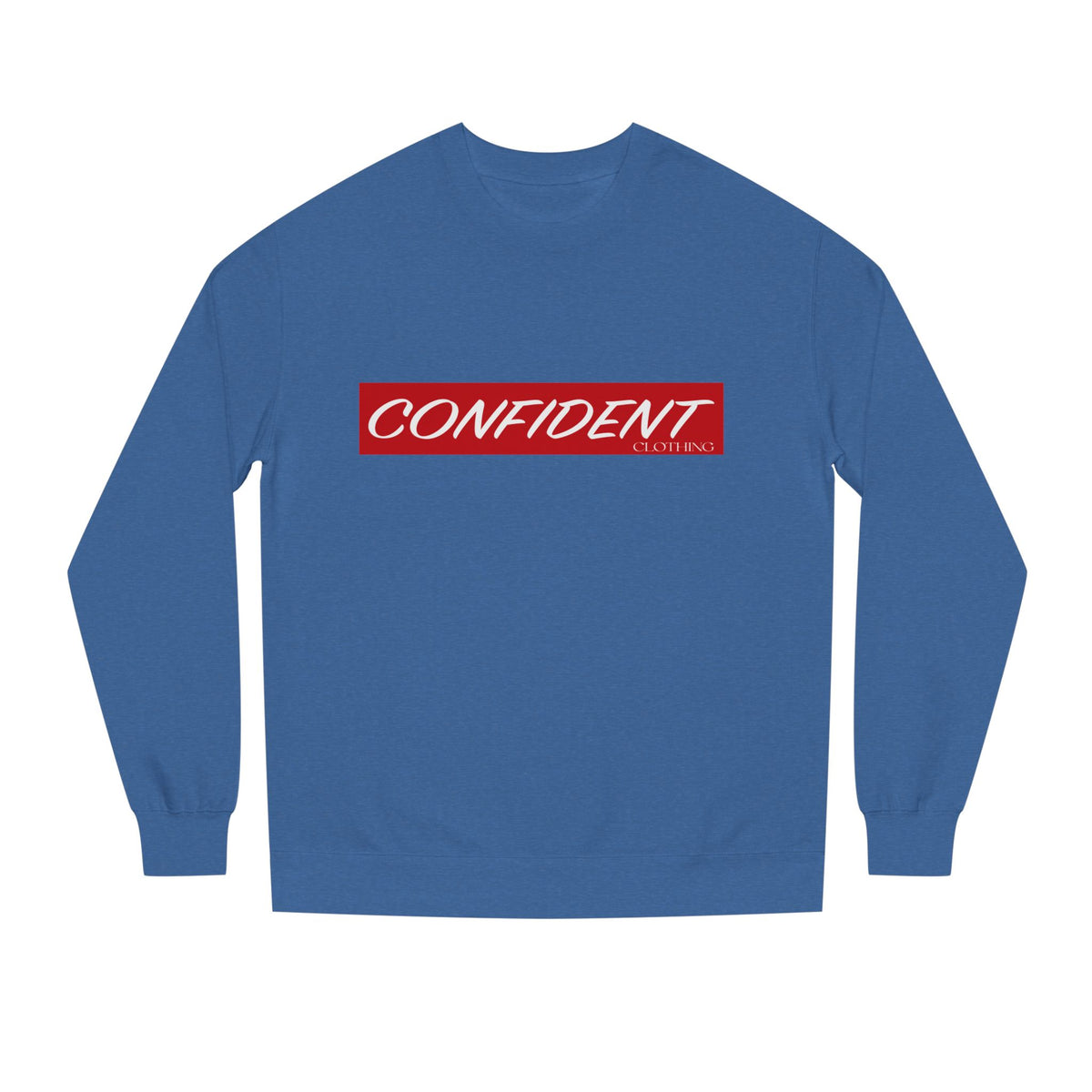 0.7 Confident Clothing Unisex Crew Neck Sweatshirt