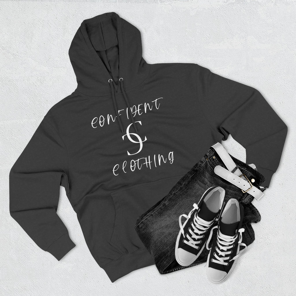 0.4 Confident Slaying Inspirational Fleece Hoodie