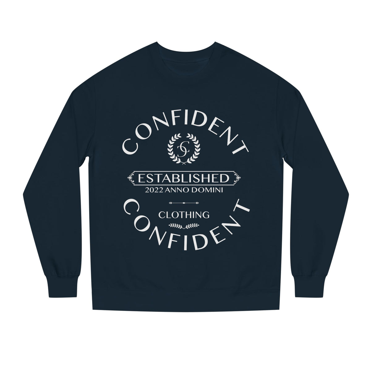 0.1 Confident Clothing Unisex Crew Neck Sweatshirt