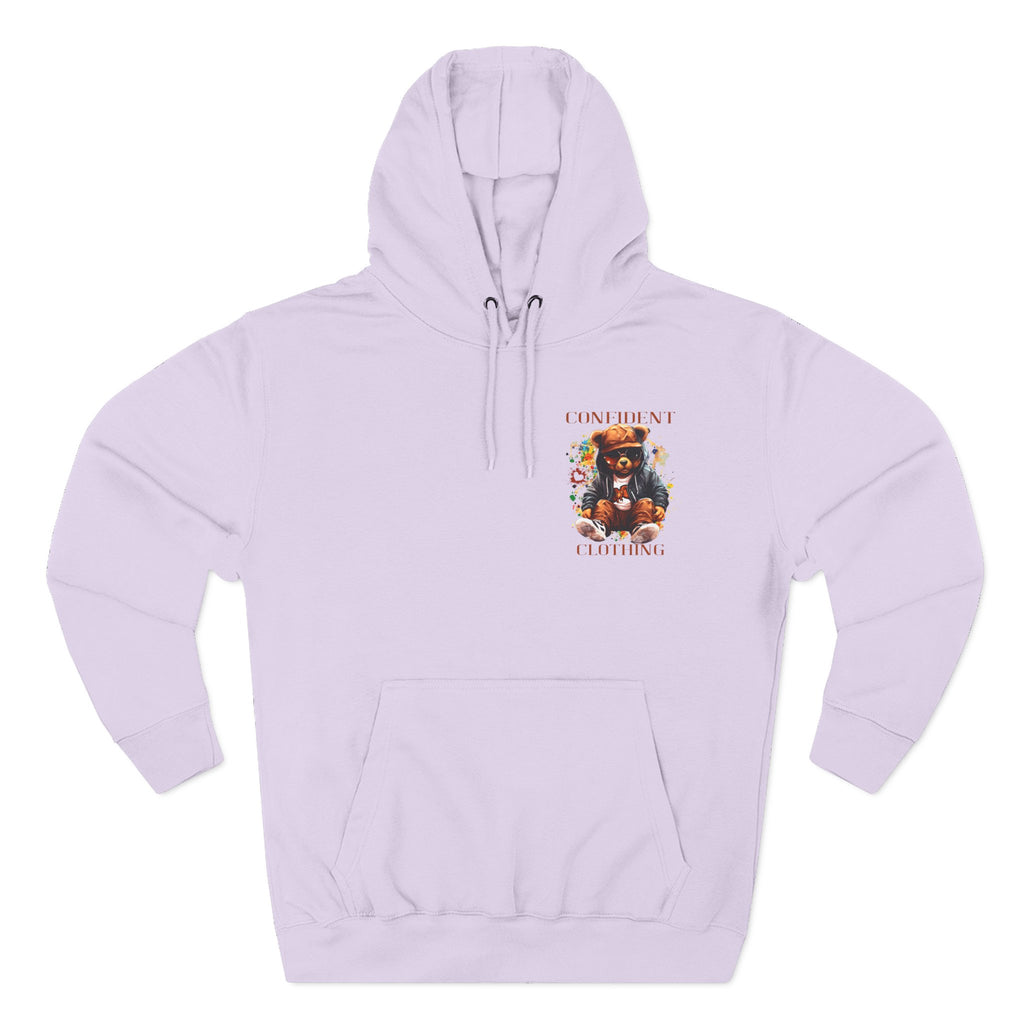 0.4 Confident Clothing Cool Bear Graphic Hoodie
