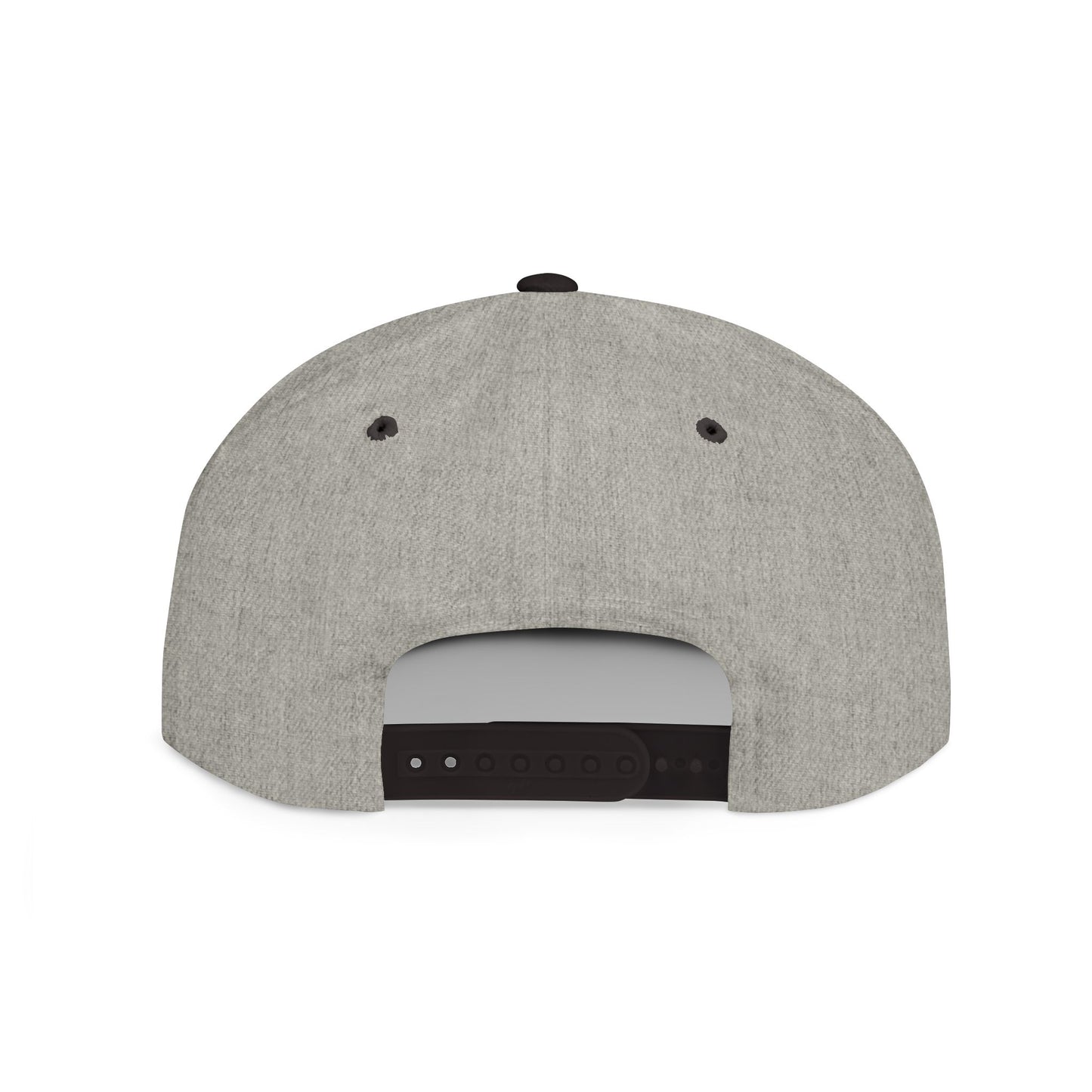 (hats) Confident Clothing Flat Bill Snapback (scc black logo)