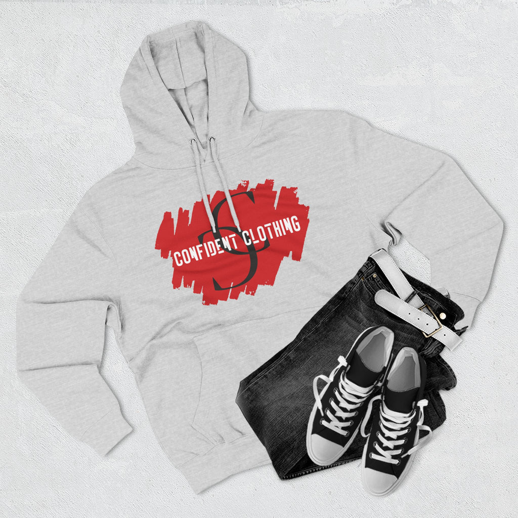 1.6 Confident Clothing Graphic Fleece Hoodie