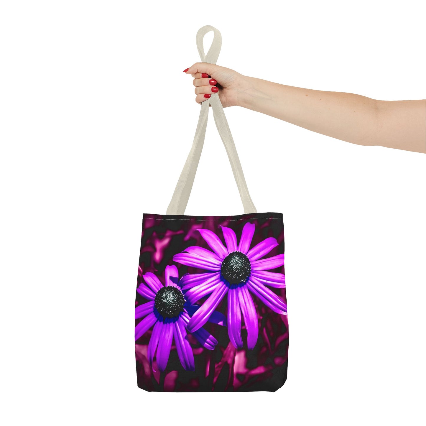 Purple Sunflower Tote Bag