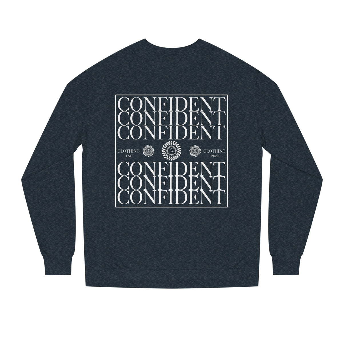 0.5 Confident Clothing Unisex Crew Neck Sweatshirt