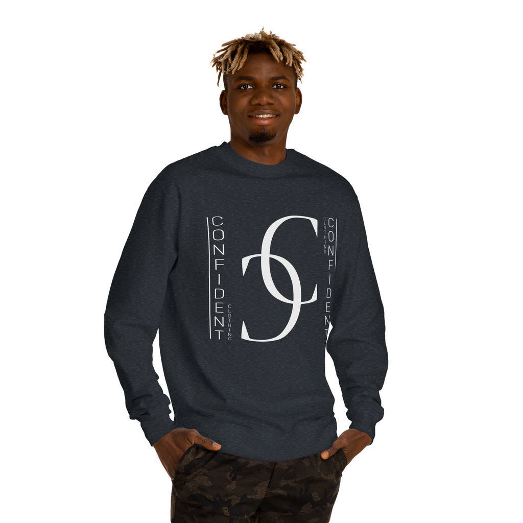 0.2 Confident Clothing Unisex Crew Neck Sweatshirt