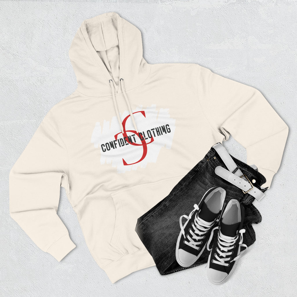 1.8 Confident Clothing Logo Fleece Hoodie