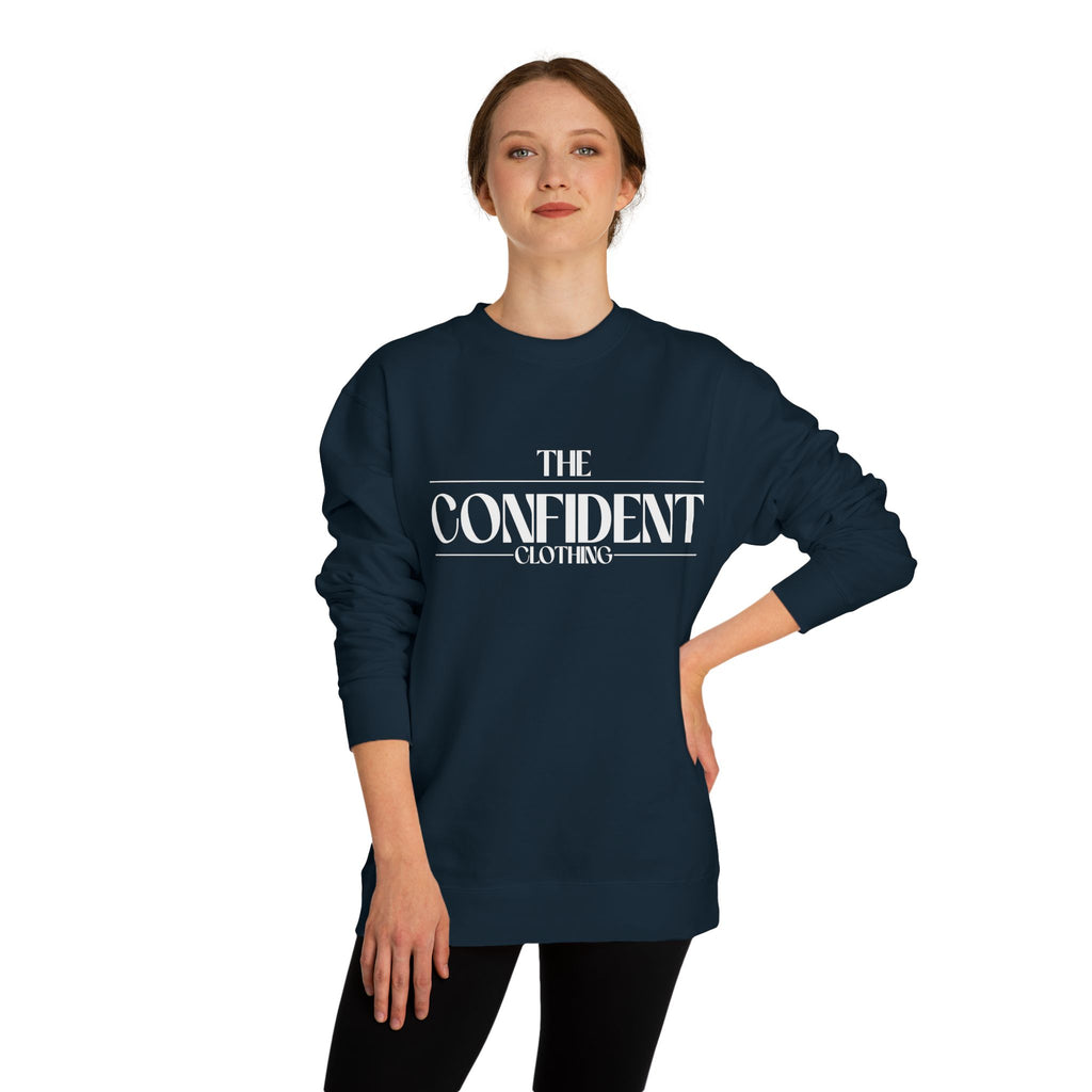 0.3 Confident Clothing Unisex Crew Neck Sweatshirt