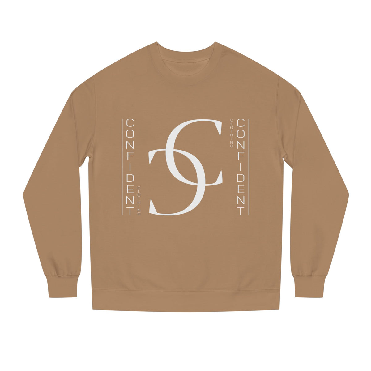 0.2 Confident Clothing Unisex Crew Neck Sweatshirt