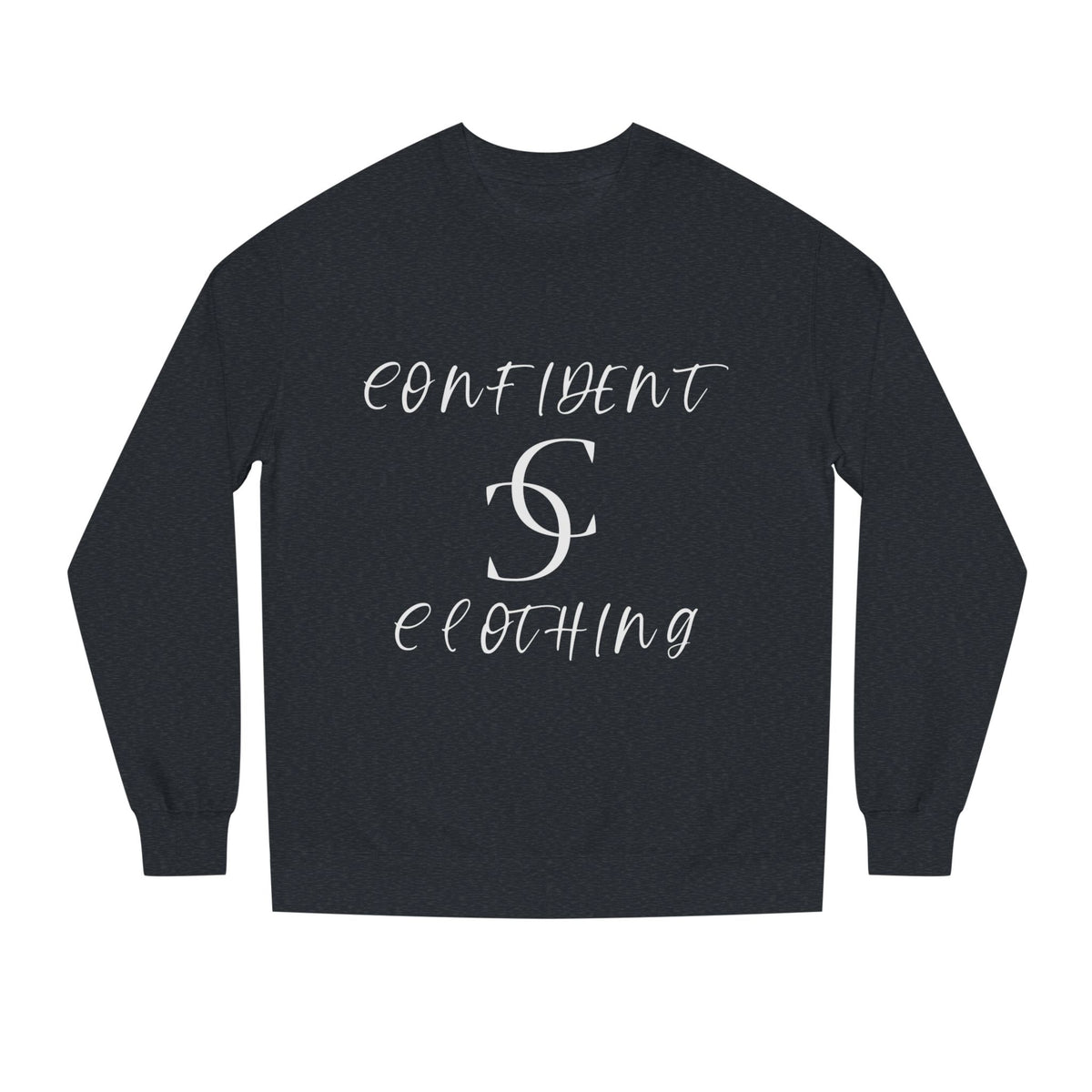 0.6 Confident Clothing Unisex Crew Neck Sweatshirt
