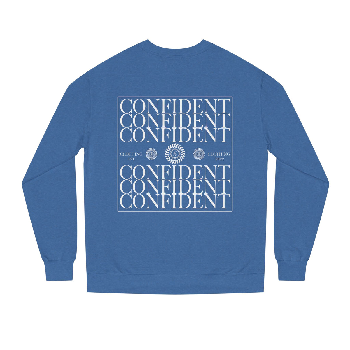 0.5 Confident Clothing Unisex Crew Neck Sweatshirt