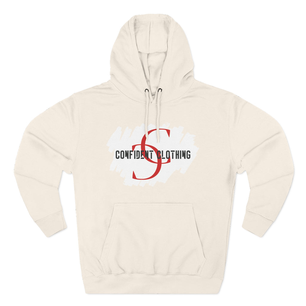 1.8 Confident Clothing Logo Fleece Hoodie