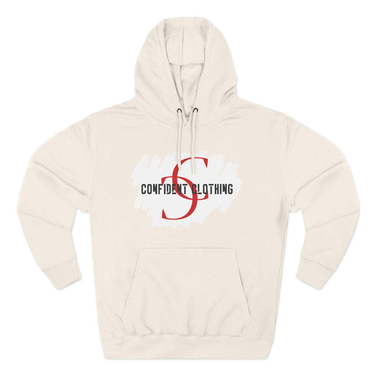 1.8 Confident Clothing Logo Fleece Hoodie