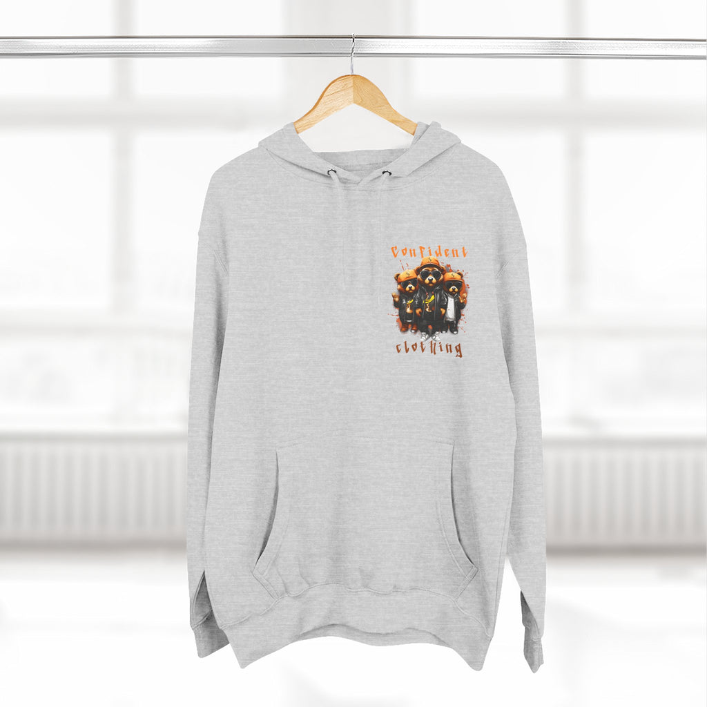Confident Clothing Raccoon Crew Fleece Hoodie