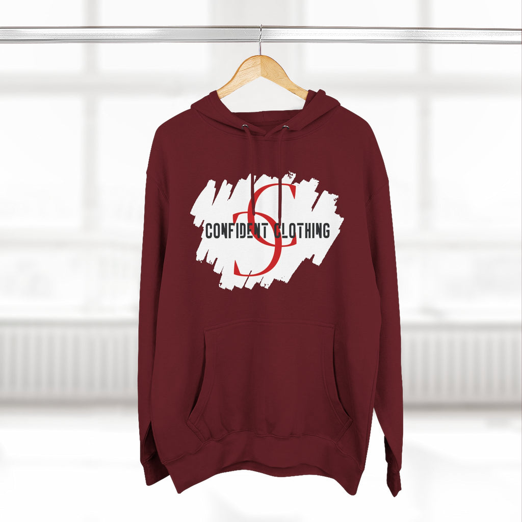 1.8 Confident Clothing Logo Fleece Hoodie
