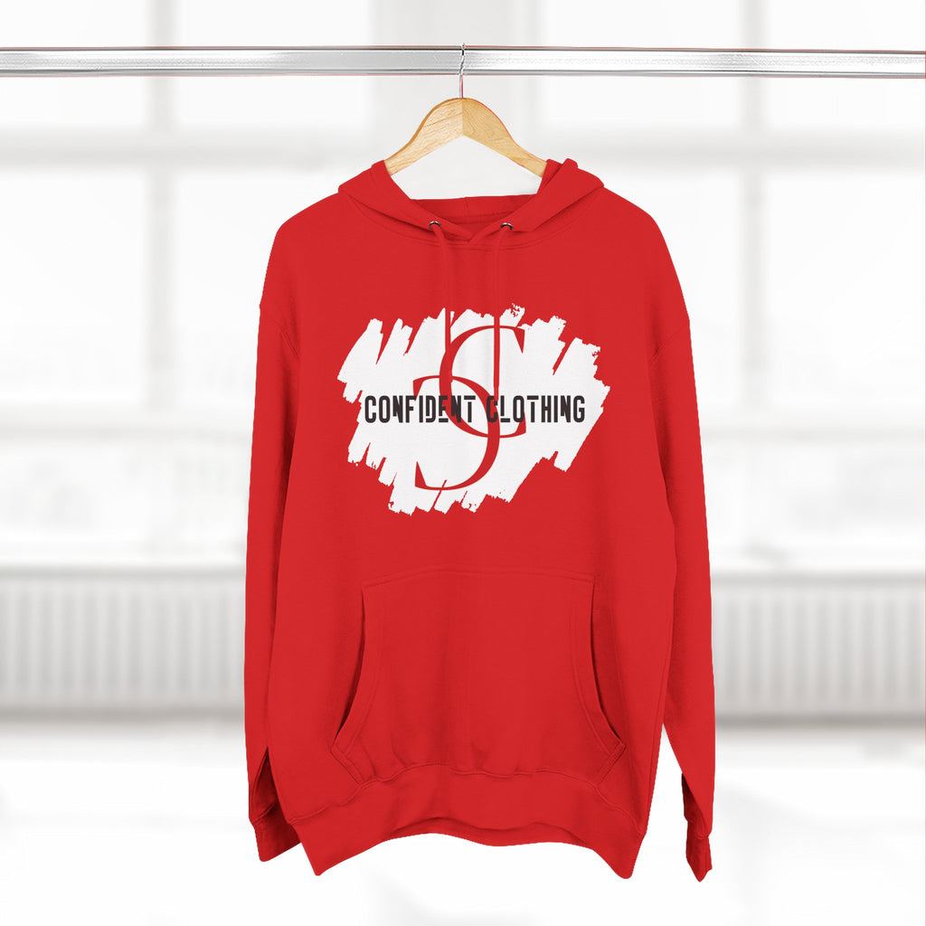 1.8 Confident Clothing Logo Fleece Hoodie