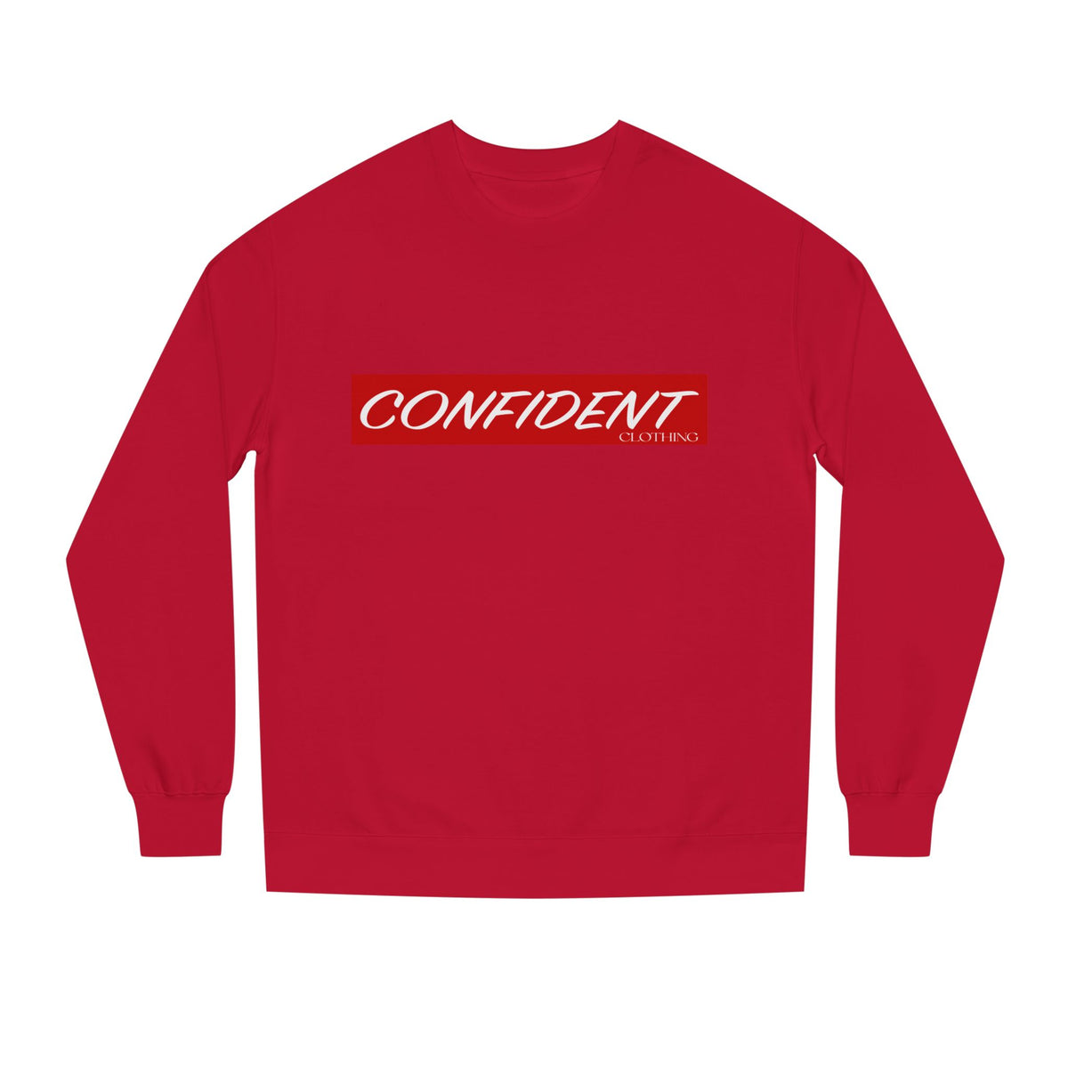 0.7 Confident Clothing Unisex Crew Neck Sweatshirt
