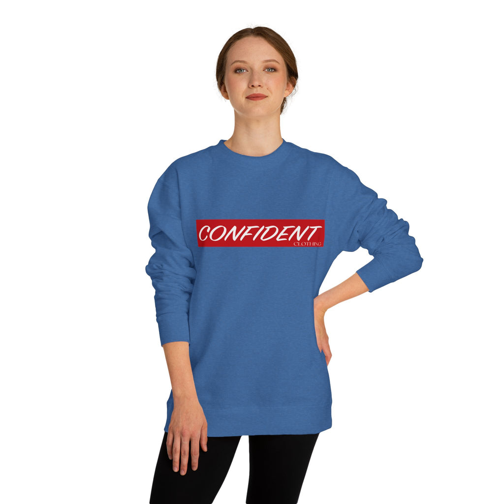 0.7 Confident Clothing Unisex Crew Neck Sweatshirt
