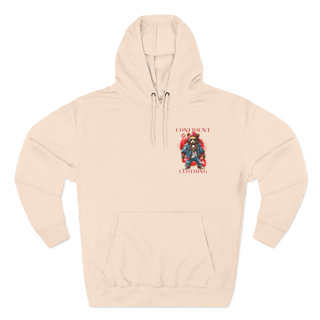 Confident Clothing Galaxy Bear Graphic Hoodie