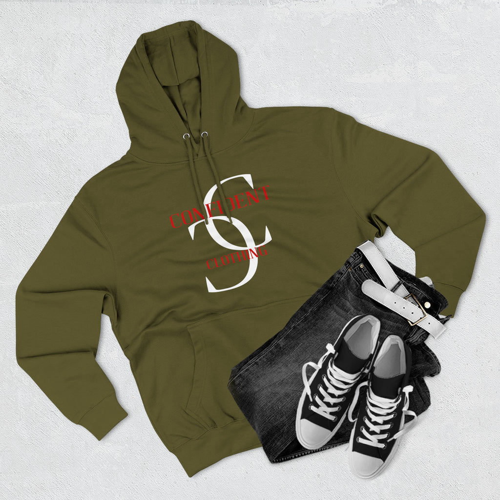 0.5 Confident Clothing Big Face Fleece Hoodie