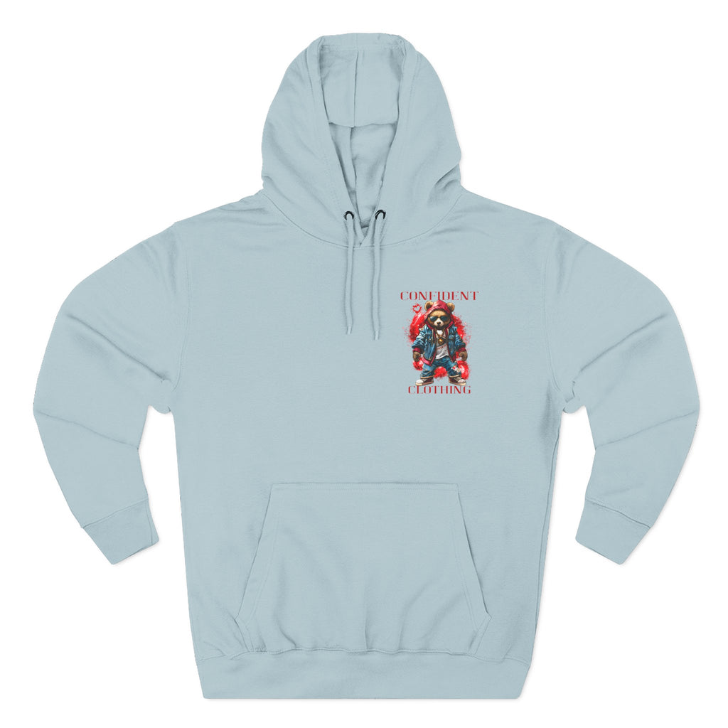 Confident Clothing Galaxy Bear Graphic Hoodie
