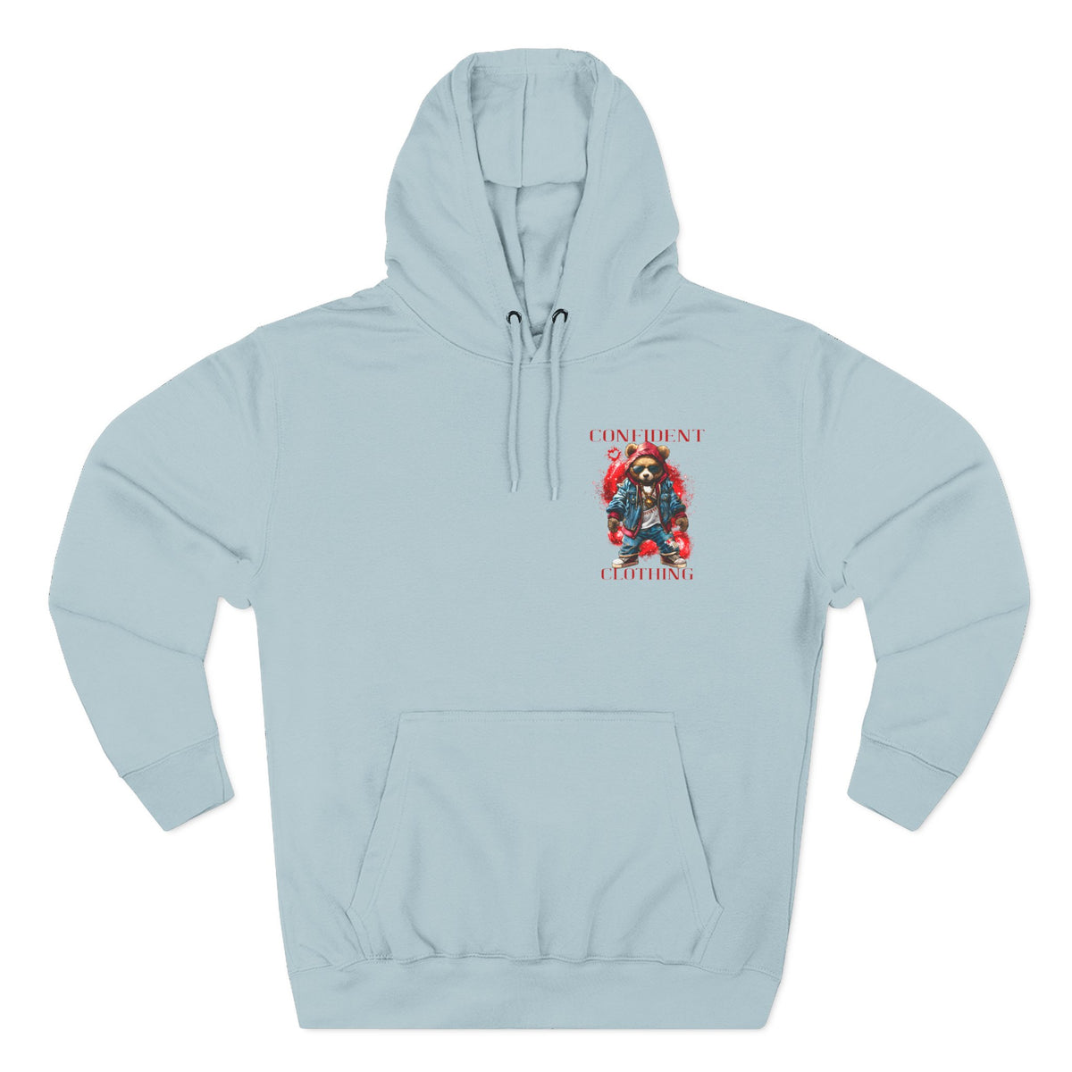Confident Clothing Galaxy Bear Graphic Hoodie