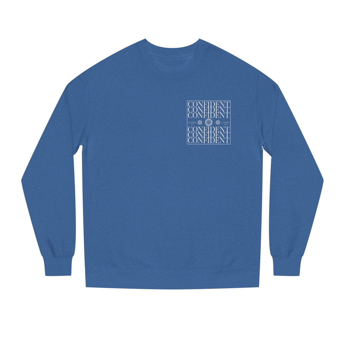 0.5 Confident Clothing Unisex Crew Neck Sweatshirt