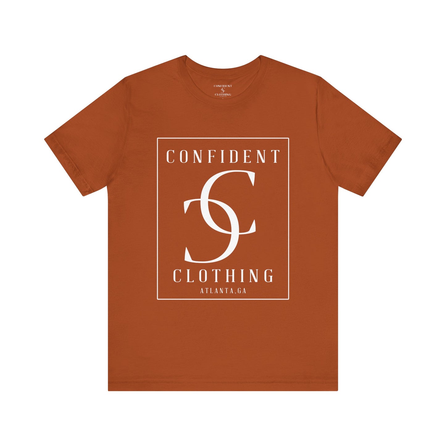 cc (Unisex) multi-color Jersey Short Sleeve Tee (white logo)