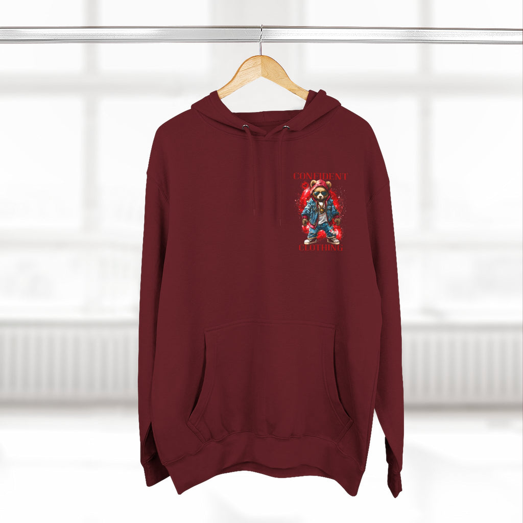 Confident Clothing Galaxy Bear Graphic Hoodie