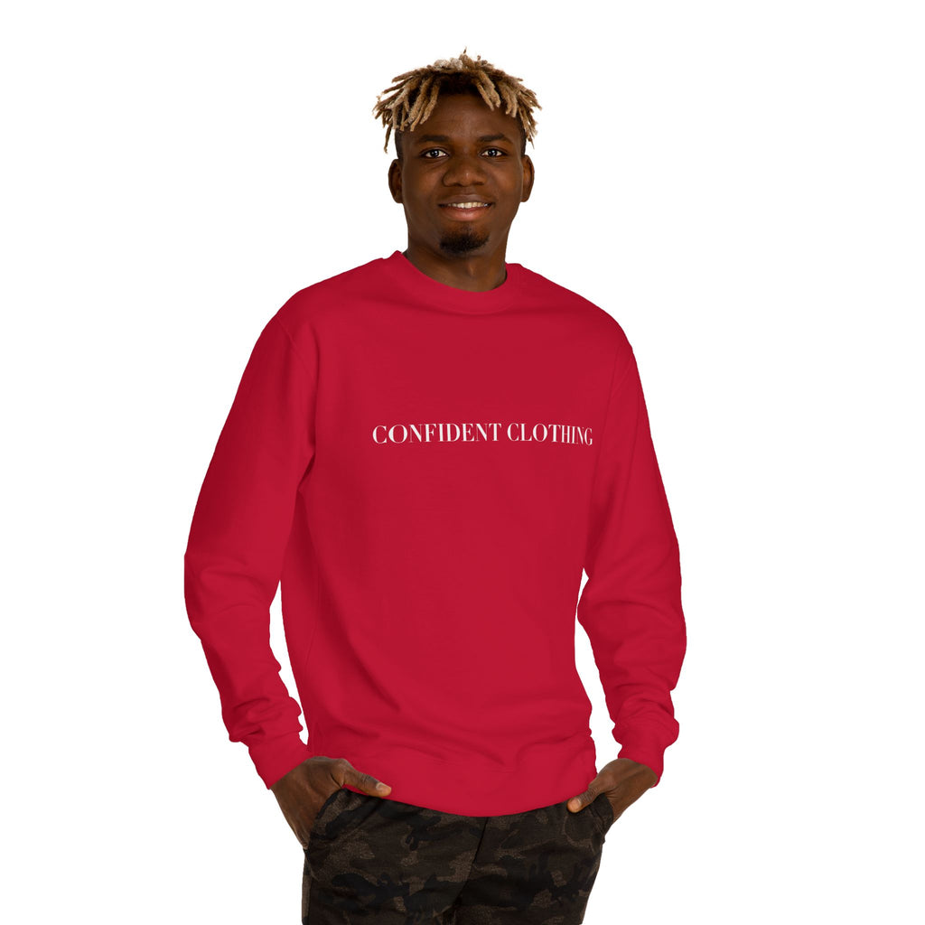 0.8 Confident Clothing Unisex Crew Neck Sweatshirt
