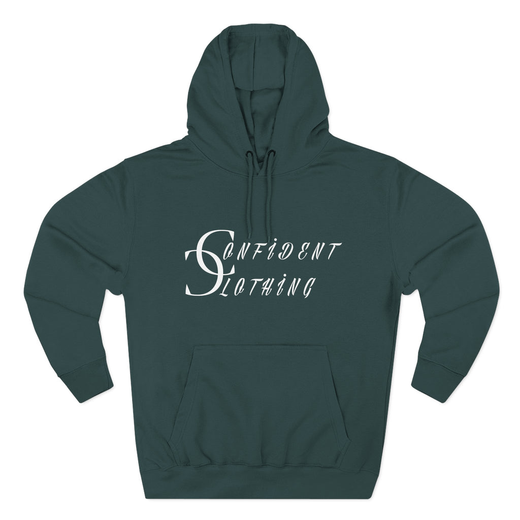 0.3 Confident Slaying Inspirational Fleece Hoodie
