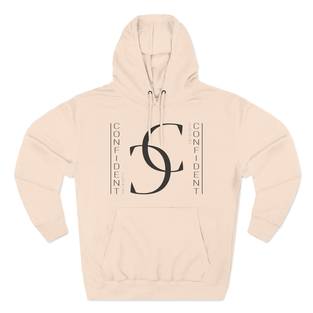 1.2 Confident Clothing Casual Graphic Fleece Hoodie