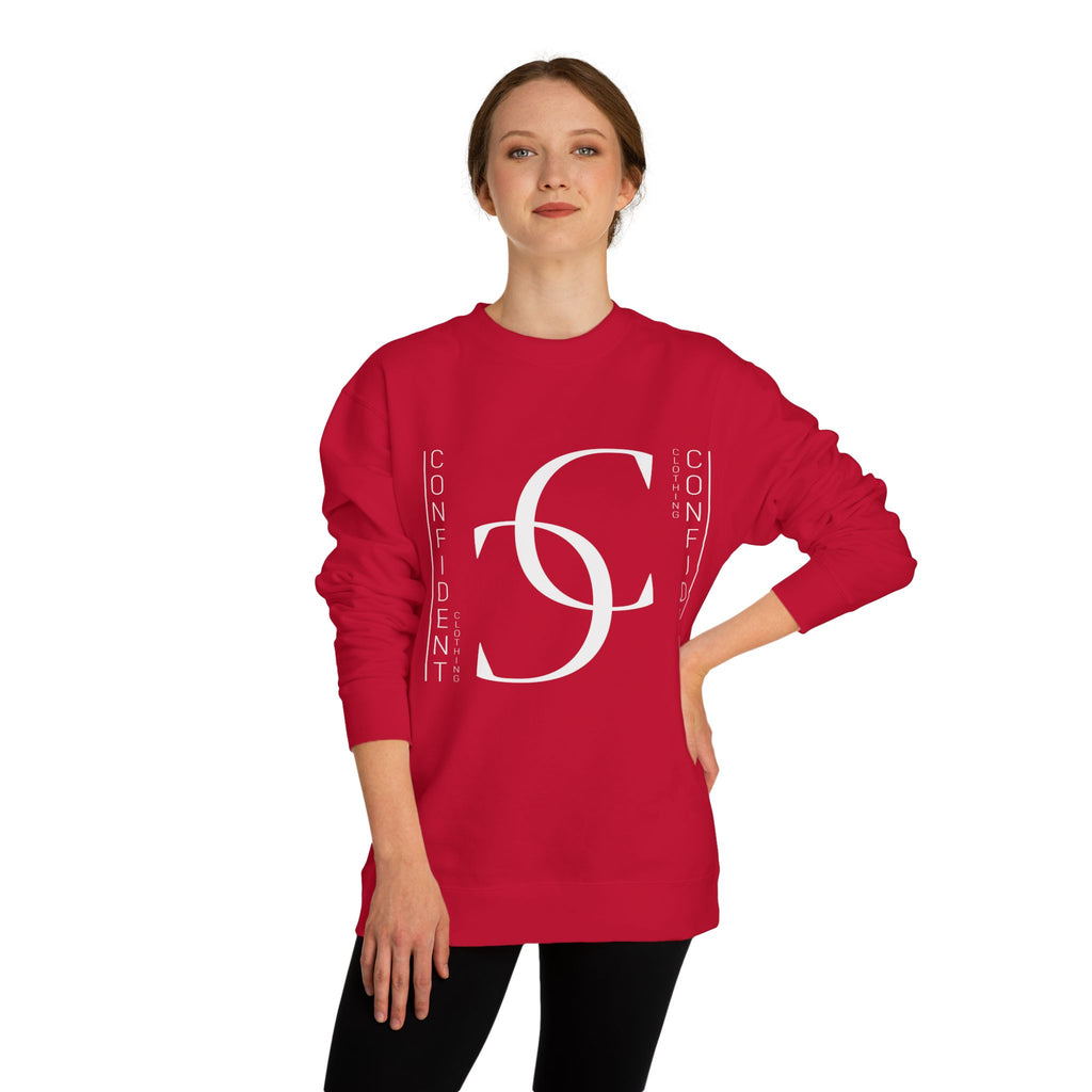 0.2 Confident Clothing Unisex Crew Neck Sweatshirt